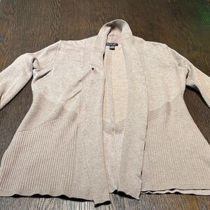 Mocca Open Front Cardigan